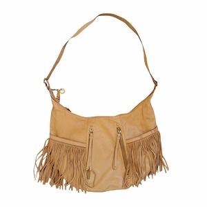 Lucky Crossbody Tan Leather Bag